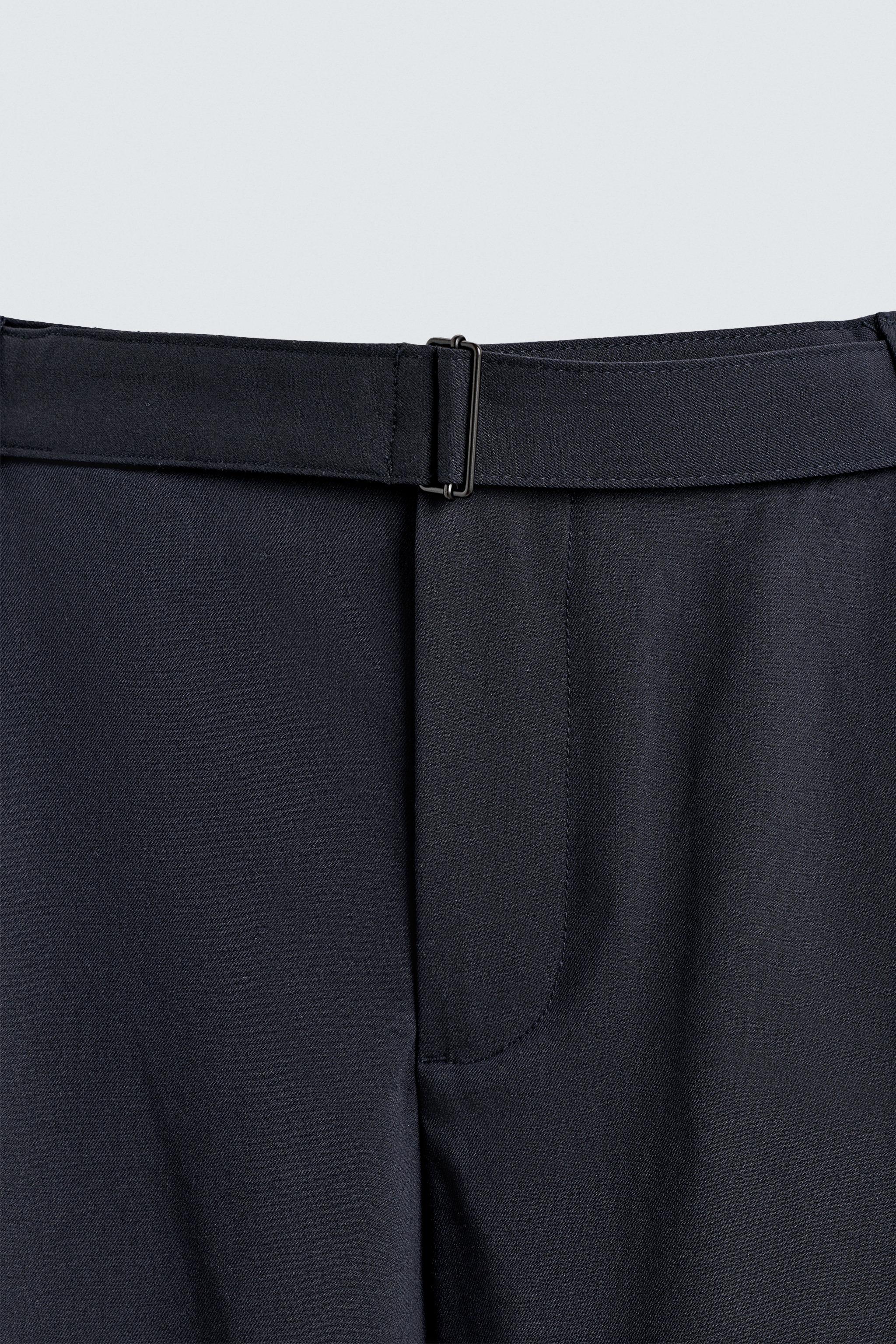 PANTALON RELAXED FIT AVEC CEINTURE